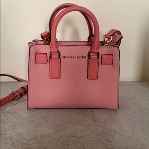 Micro Peach Michael Kors bag.